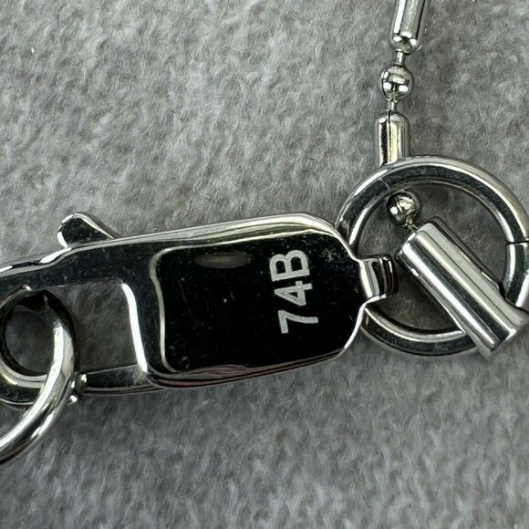 Dolce & Gabbana Steel Single Key Pendant Necklace NIB - Picture 10 of 11